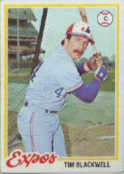 1978 Topps Baseball Cards      449     Tim Blackwell DP RC